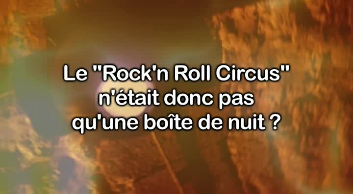 JIM MORRISON : LES DERNIERES NUITS  AU ROCK'N ROLL CIRCUS A PARIS