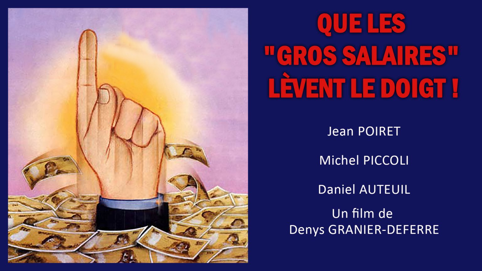 Que les gros salaires lèvent le doigt - Melody TV