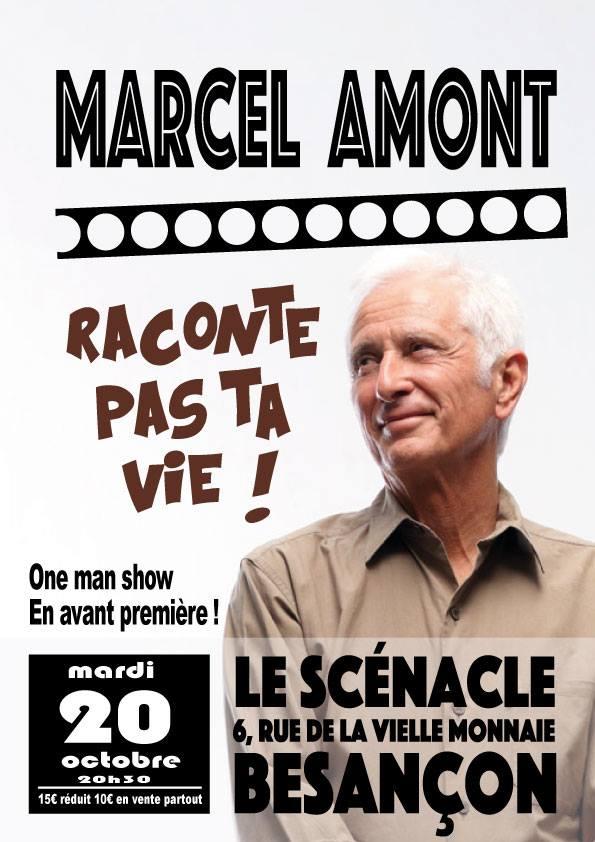 Marcel AMONT présente un nouveau spectacle : "Raconte pas ta vie !"