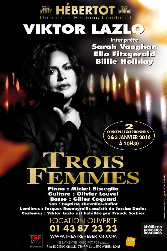 Viktor LAZLO présentera "Trois femmes" à Paris