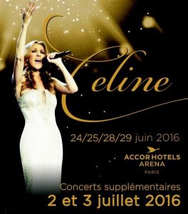 Céline DION ajoute quatre dates supplémentaires aux AccorHotels Arena