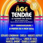 "Age Tendre" : choisissez le 10ème artiste de la nouvelle tournée !