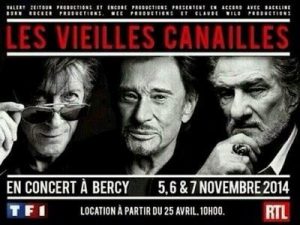 DUTRONC, HALLYDAY, MITCHELL à Bercy : des prix exorbitants ?