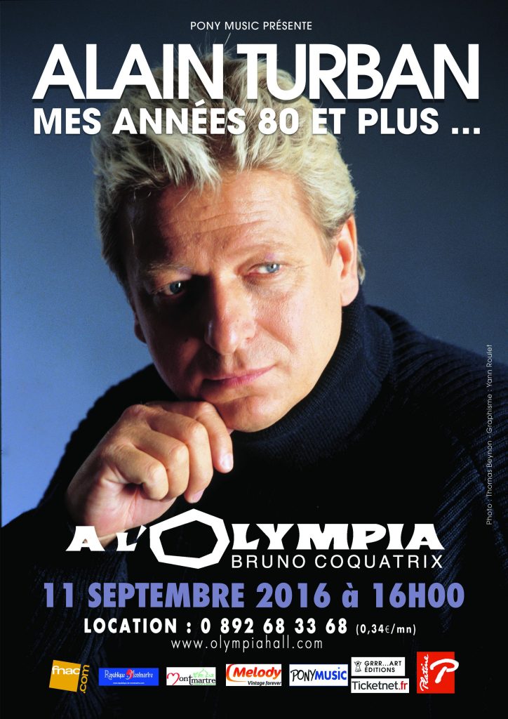 Alain TURBAN revient à l'Olympia