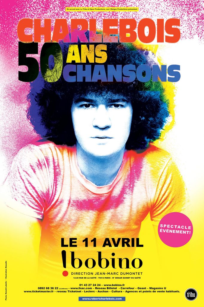 Robert CHARLEBOIS de retour à Paris