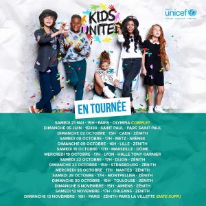 KIDS UNITED annoncent une tournée des Zénith
