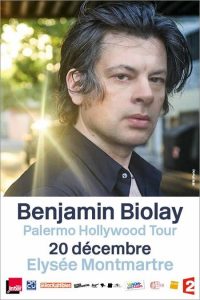 Benjamin BIOLAY s'installe à nouveau à Paris