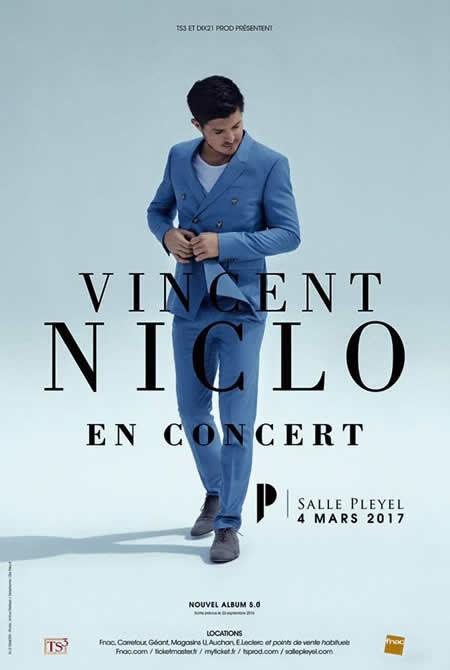 Vincent NICLO : son nouveau spectacle à la Salle Pleyel