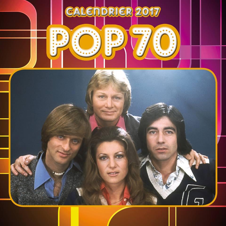 Baptiste CHARDEN propose le calendrier 2017 "Pop 70"