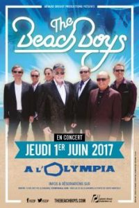 THE BEACH BOYS à l'Olympia le 1er juin