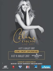 Céline DION ajoute deux dates à l'AccorHotels Arena