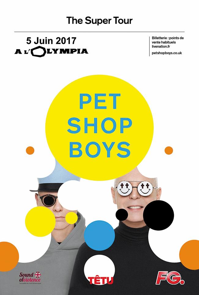 PET SHOP BOYS : le concert à l'Olympia est reporté au 5 juin