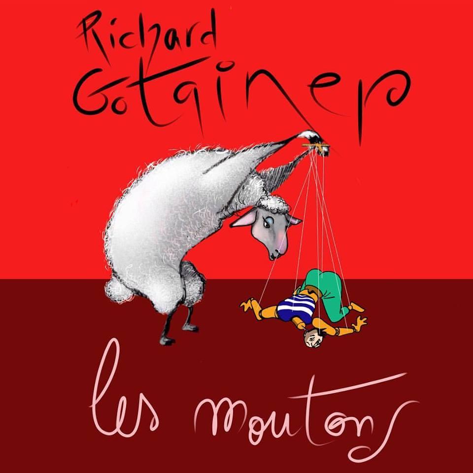 Richard GOTAINER est de retour avec "Les moutons"