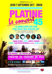 "Platine 45" reporte son premier concert