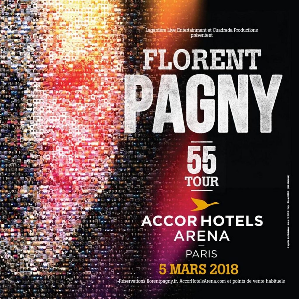 Florent PAGNY annonce l'AccorHotel Arena de Paris