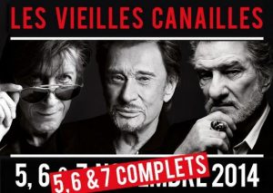 LES VIEILLES CANAILLES : déjà le Best of le 3 novembre