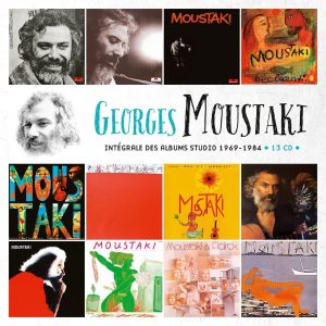 Georges MOUSTAKI : l'intégrale des albums de 1969 à 1984 est disponible