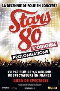 "Stars 80" prolongerait à Bercy Arena de Paris, le 20 décembre