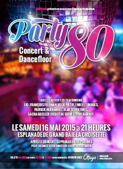 "Party 80" : les stars 80's débarquent à Maurice