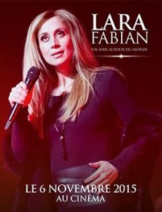 Lara FABIAN au cinéma le 6 novembre prochain