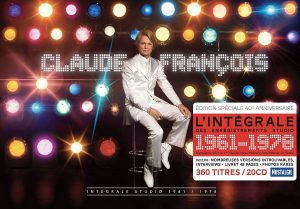 Claude FRANÇOIS : l'intégrale 4Oème anniversaire sortira le 2 mars