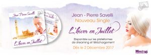 Jean-Pierre SAVELLI dévoile le single "L'hiver en juillet"