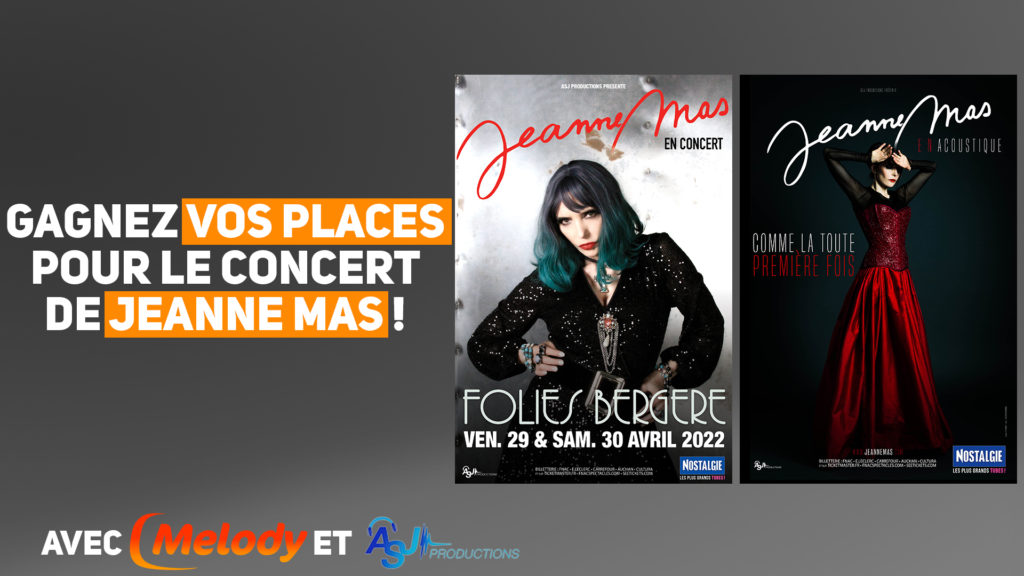 [PARTENARIAT] Des places de concert de Jeanne Mas à gagner