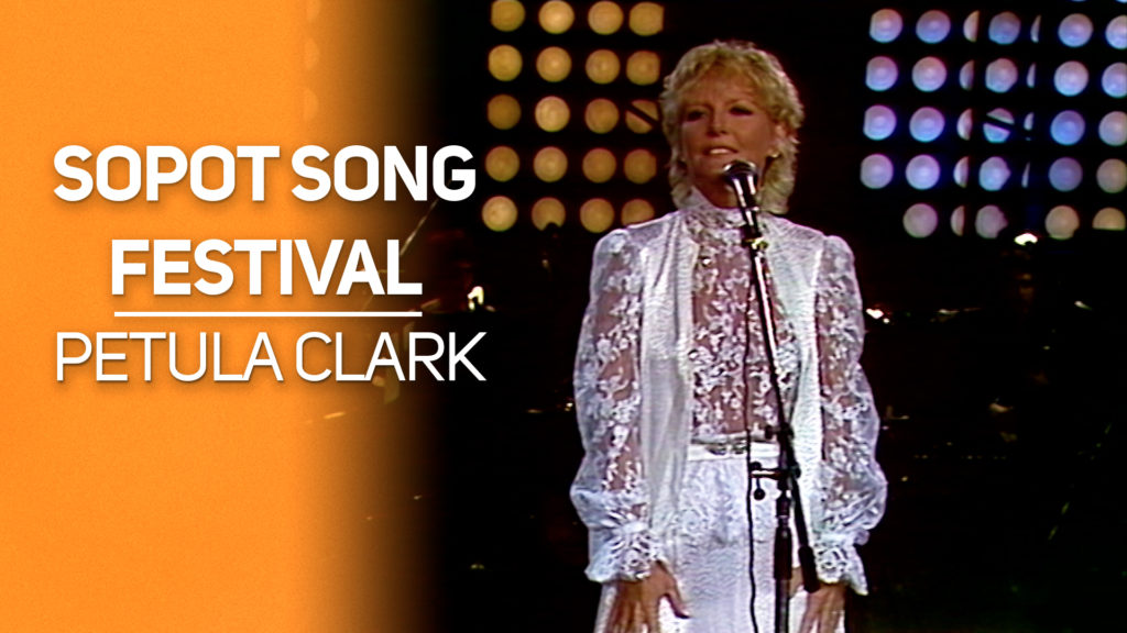 4th Sopot international song festival avec Petula CLARK