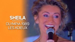 SHEILA Live 89 à l'Olympia - Les adieux
