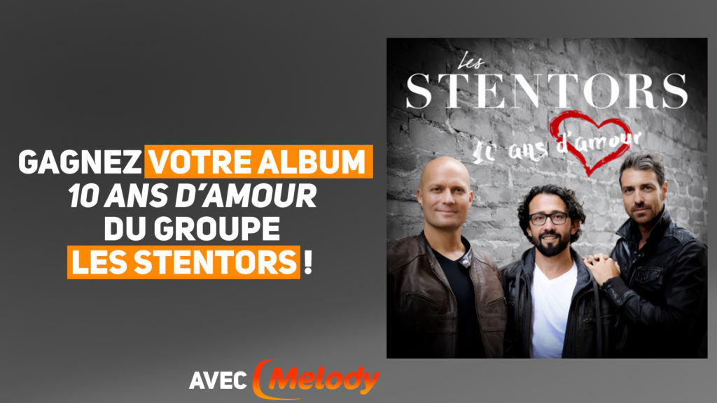 Gagnez votre album des Stentors !