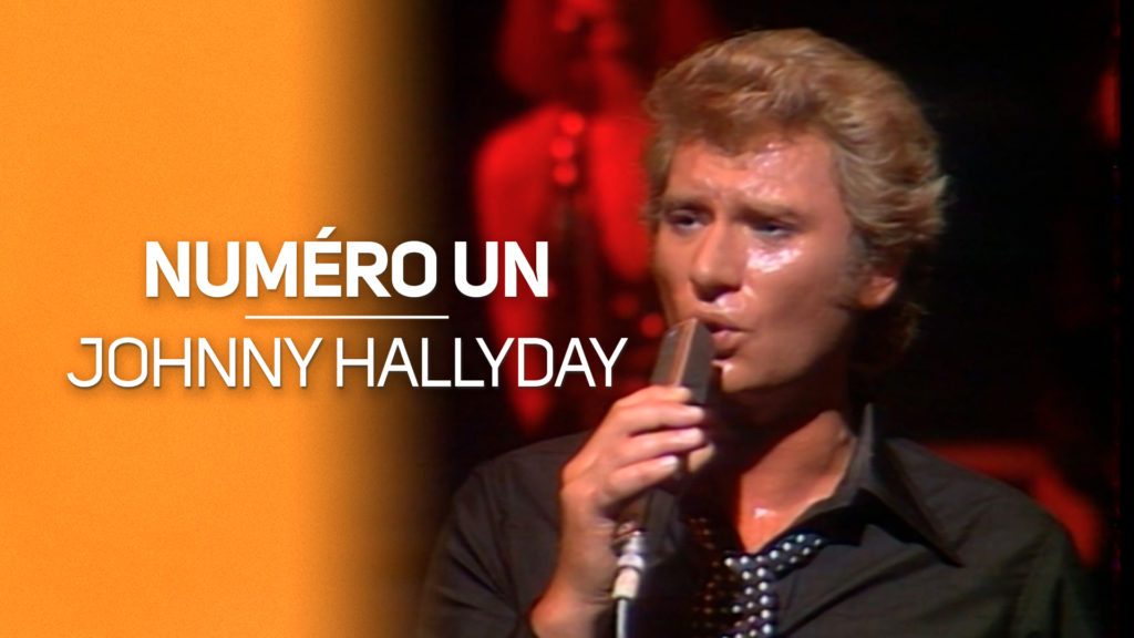 Avec Johnny HALLYDAY