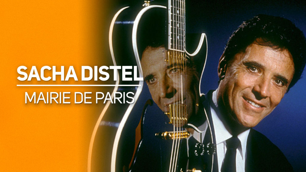 Sacha DISTEL à la Mairie de Paris