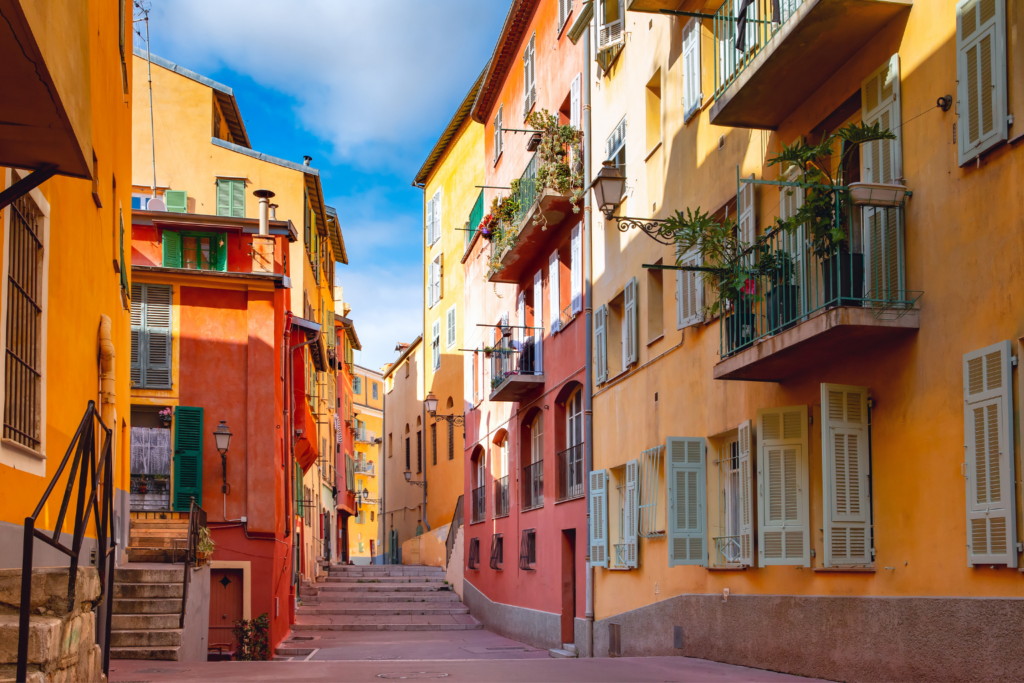 Le Vieux Nice au Printemps