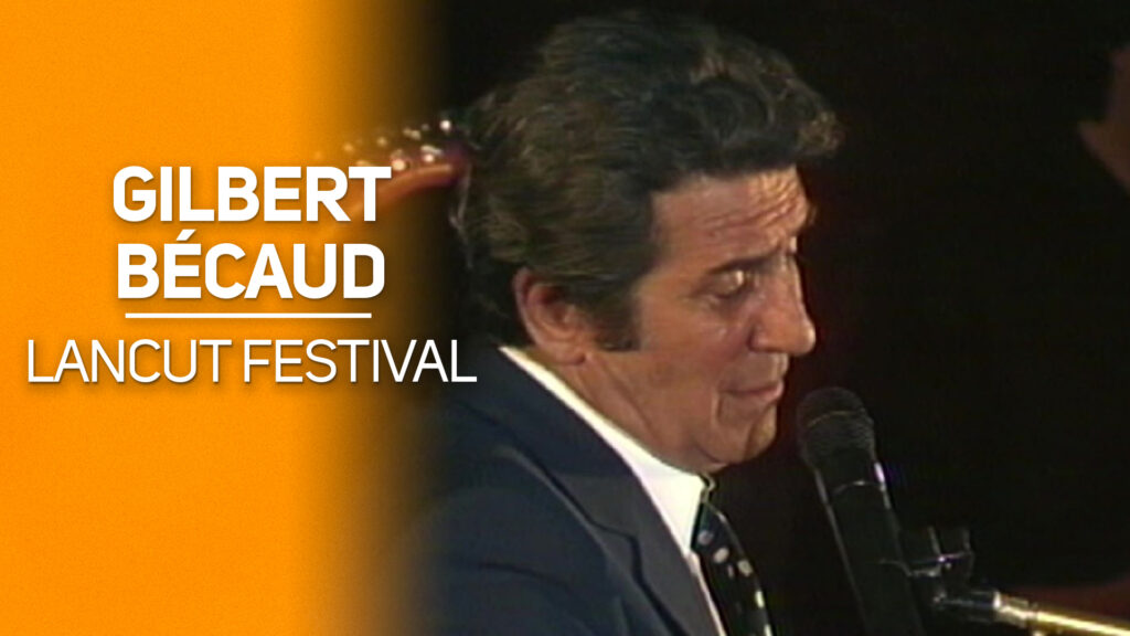 Gilbert BECAUD Lancut Music Festival du 09-05-1987