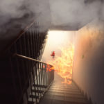 Nice : début d'incendie sur le balcon d'un immeuble