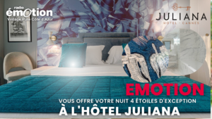 Gagnez votre nuit d’exception à l’hôtel Juliana… Un superbe 4 étoiles à deux pas de la croisette à Cannes.