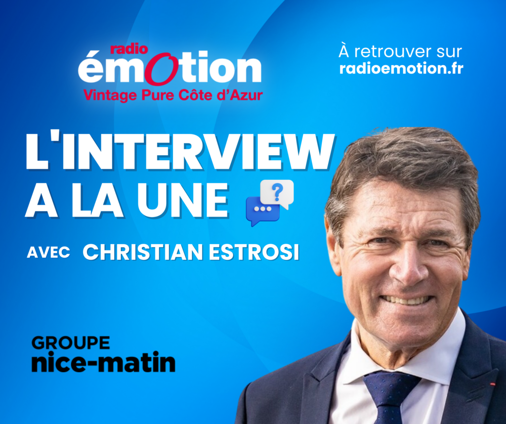 Christian Estrosi, Maire de Nice et Président de la Métropole Nice Côte d'Azur