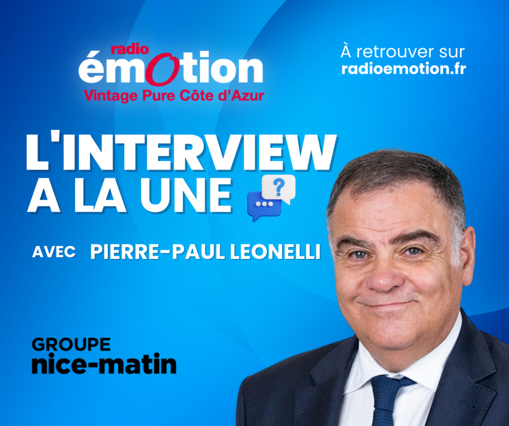 Pierre-Paul Leonelli, adjoint au maire de Nice délégué à la propreté, à la Collecte et aux Parcs et jardins