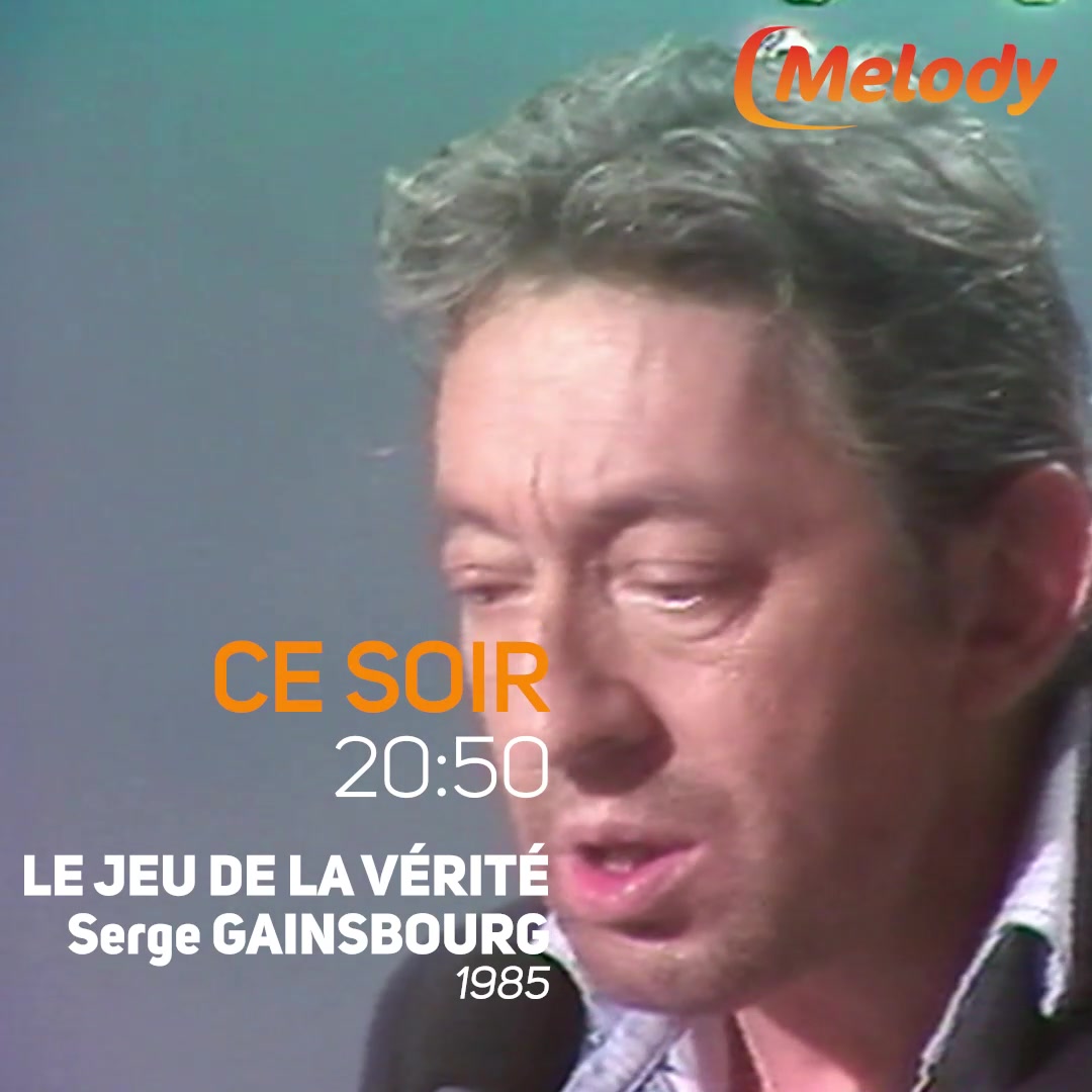 Serge Gainsbourg dans le jeu de la vérité 😱