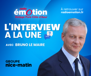 Bruno Le Maire, ministre de l'Économie, des Finances et de la Souveraineté industrielle et numérique
