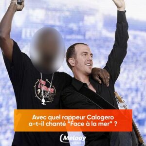 À l’occasion de notre semaine événement « Le triomphe du rap français » sur Melody TV: Avec quel rappeur, @calogerofficiel a-t-il chanté « Face à la mer » ? 🌊🎤