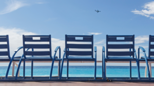 L'histoire de la chaise bleue de Nice