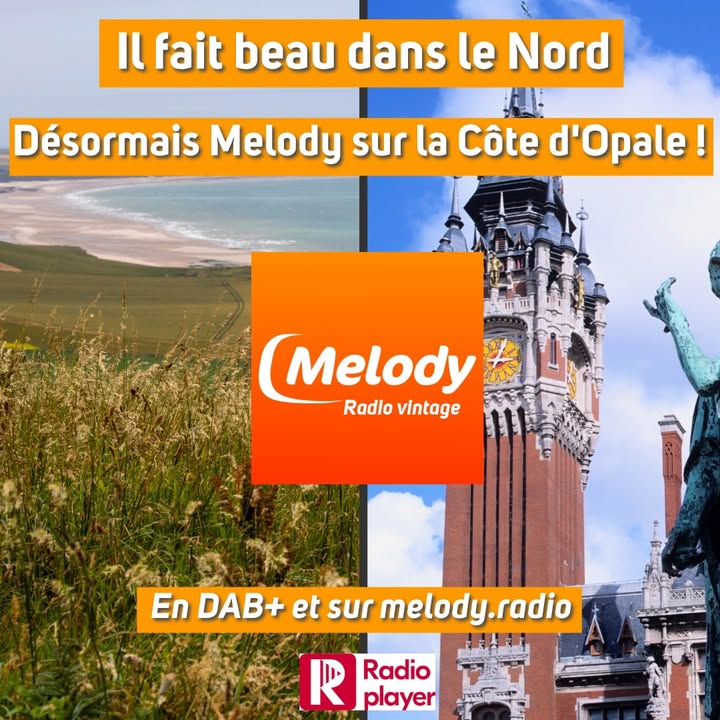 Melody Radio : Écoutez en DAB+ jusqu'à la Baie de Somme
