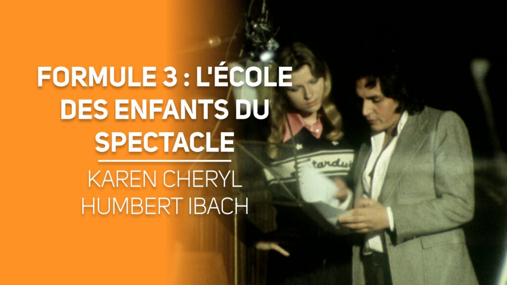 Formule 3 : l'école des enfants du spectacle