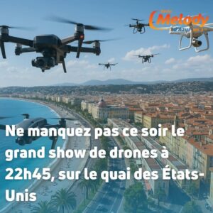 Spectacle de Drones Éblouissant à Nice