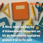 Distribution de Kits Scolaires à Nice