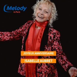 Joyeux Anniversaire Isabelle Aubret !