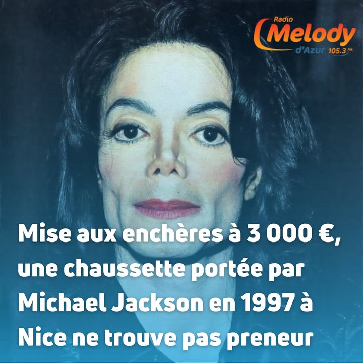 La chaussette dorée de Michael Jackson aux enchères