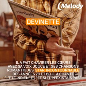 L'artiste au charme éternel des années 70