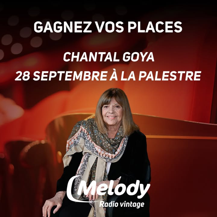 Gagnez vos places pour Chantal Goya !